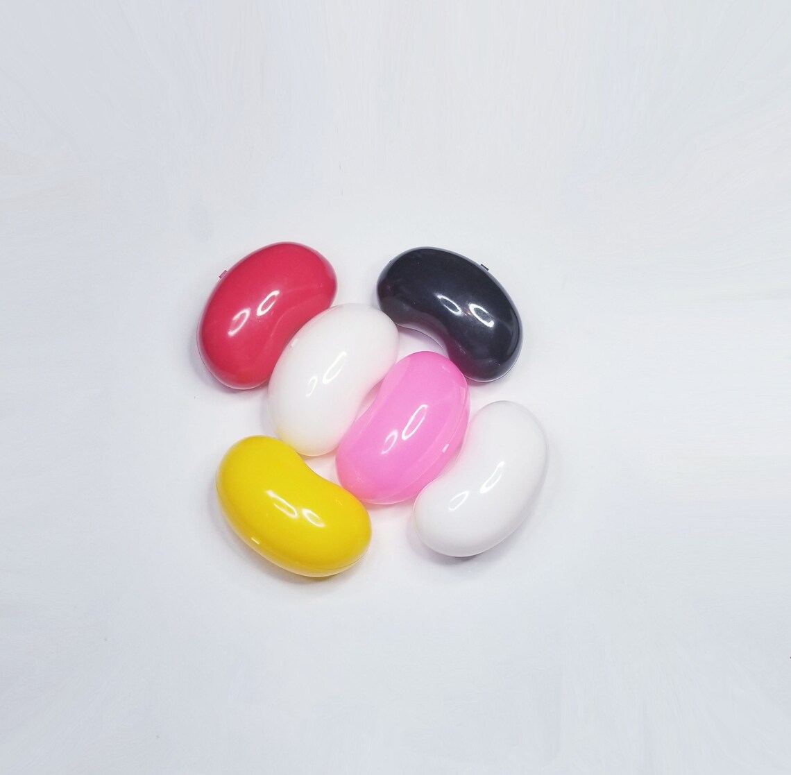 Vintage 6 Large Plastic Jelly Beansfillable Jelly Beanjelly Etsy