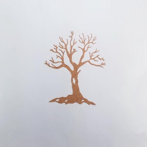 Arbre découpé vintage-Deluxecuts arbre découpé-papier, embellissements-scrapbooking-fabrication de cartes