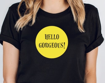 Ciao bellissima! Funny Girl Musical / T-shirt unisex con grafica girocollo / Taglie per adulti e bambini / Attore Regalo per bambini Teatro musicale