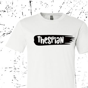 Thespian Artistic t-shirt unisex crewneck tee