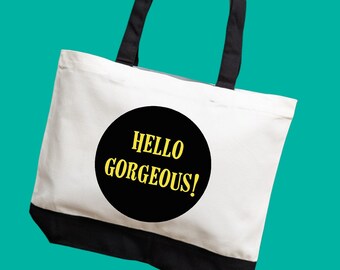 Ciao bellissima! Borsa con cerniera per ragazze divertenti/prove per attori, registi, ballerini, cantanti, musicisti e altro ancora!