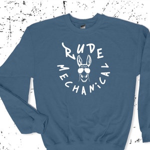 Rude Mechanical Shakespeare Midsummer Night&#39;s Dream graphic unisex crewneck sweatshirt