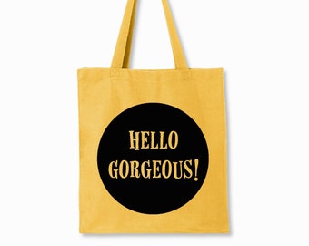 Ciao bellissima! Borsa musicale per ragazza/attore divertente/regalo teatrale