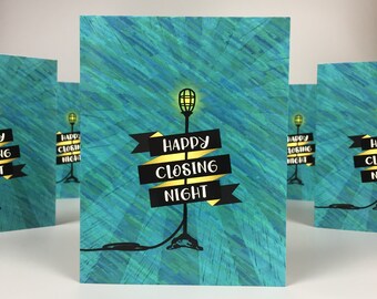 Ghost Glow Closing Night Card