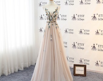 white dress with embroidered flowers