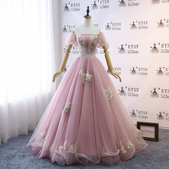 Blush ball gowns Clearance