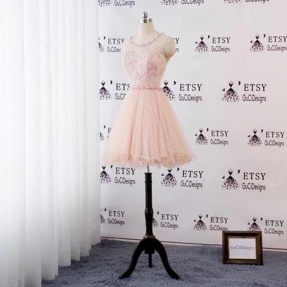 pink cocktail dress for debut