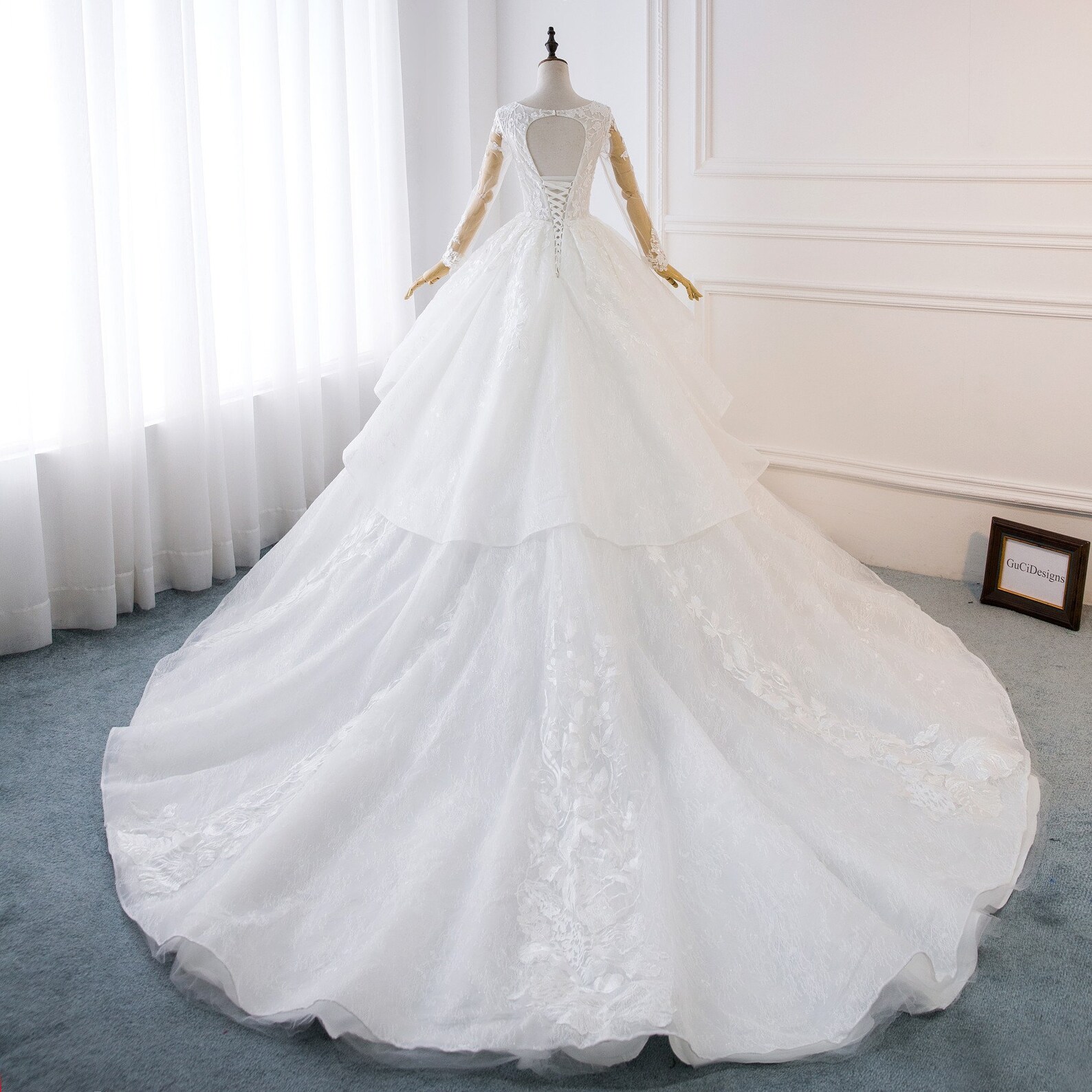 2019GuCiDesigns Princess Queen Wedding Dresses Elegant Luxury Etsy