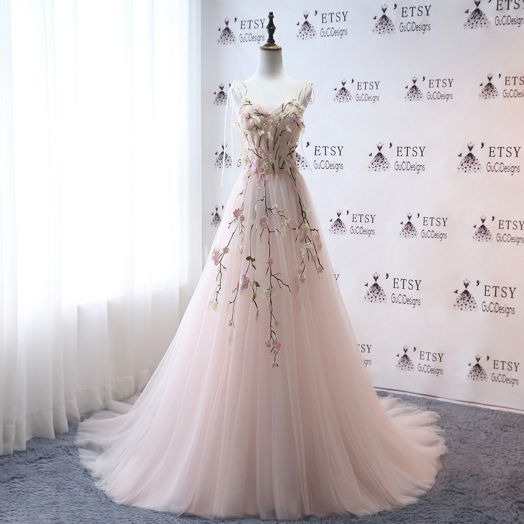 evening bridal dress