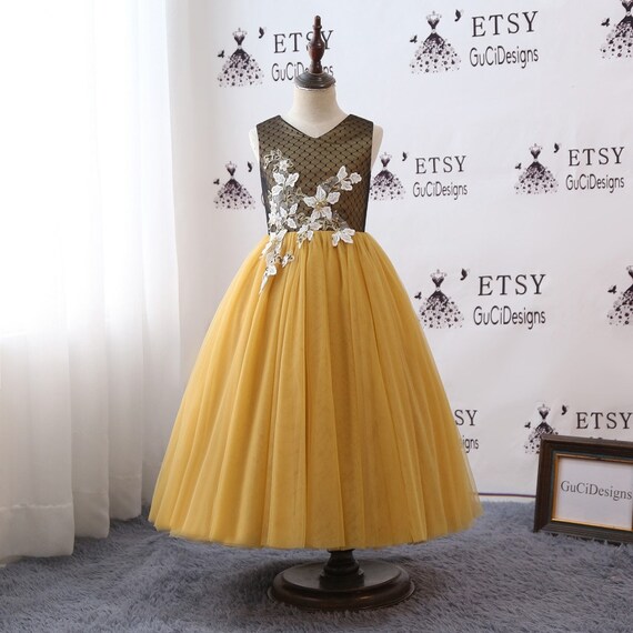 flower girl gown design 2018