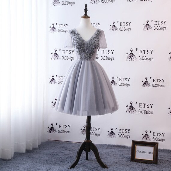 fitted sequin homecoming dress