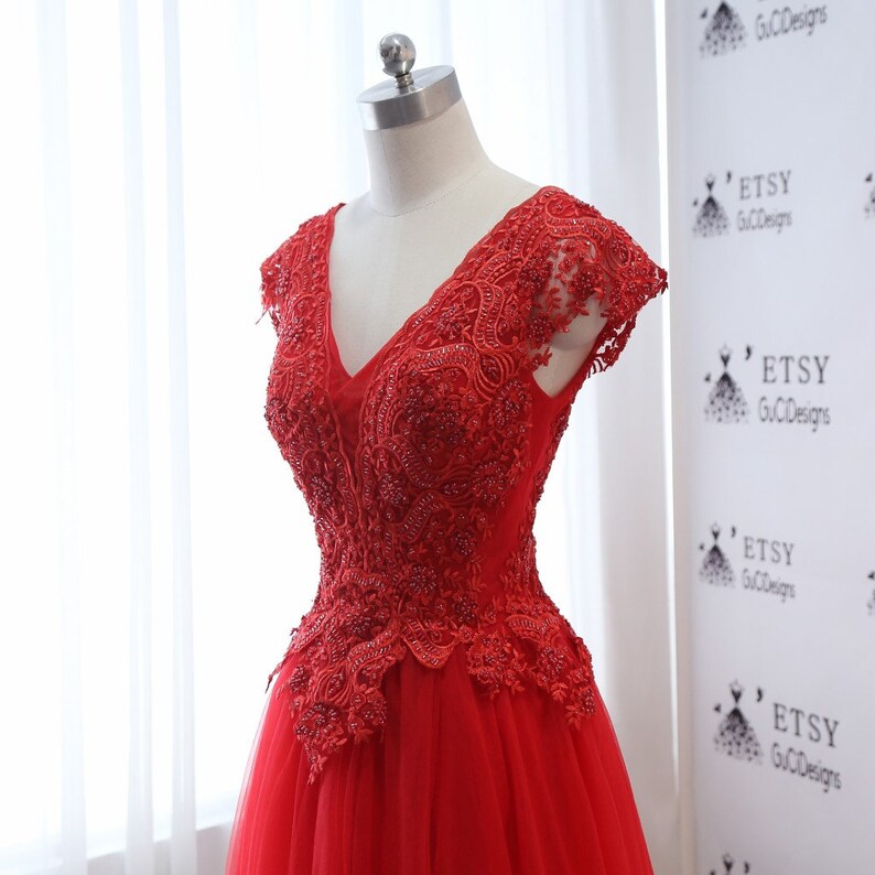 Elegant Lace Wedding Dresses Low Back Bridal Gown Cap Sleeve Etsy