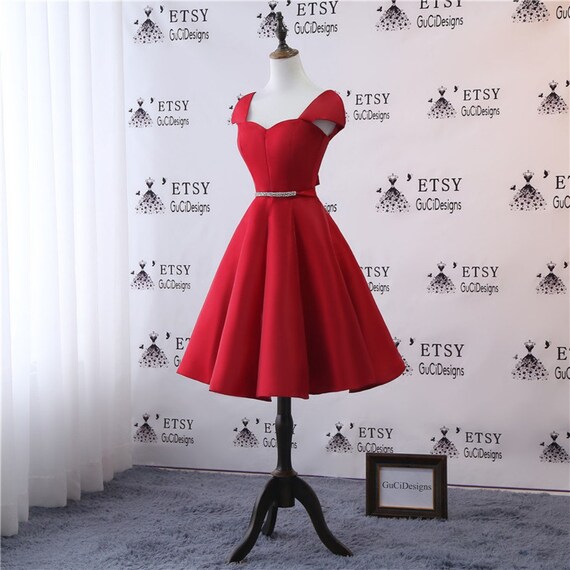 High Quality Mattin Sexy Cap Sleeve Cocktail Dress Knee Length Etsy Singapore