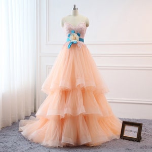 plus size masquerade ball gown