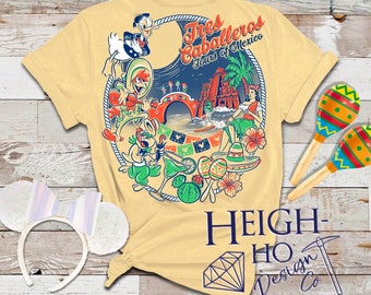 Three Caballeros Tee