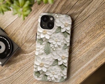 Elegant Boho Floral Phone Case for Samsung and iPhone 11 12 13 14 15 16 Pro Max Plus Tough Sturdy Protection and Impact Resistance