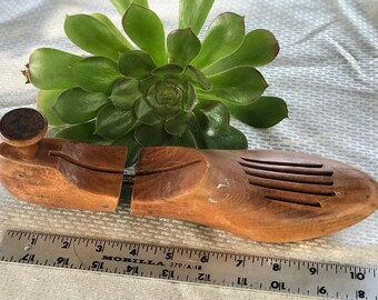 Vintage Wooden Shoe Mold