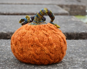 Autumn Spice Pumpkin PDF Knitting Pattern