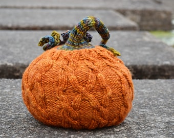 Autumn Spice Pumpkin PDF Knitting Pattern