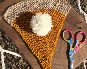 Pumpkin Pie Garland PDF Knitting Pattern
