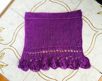 The Queen's Spa Cloth PDF Knitting Pattern