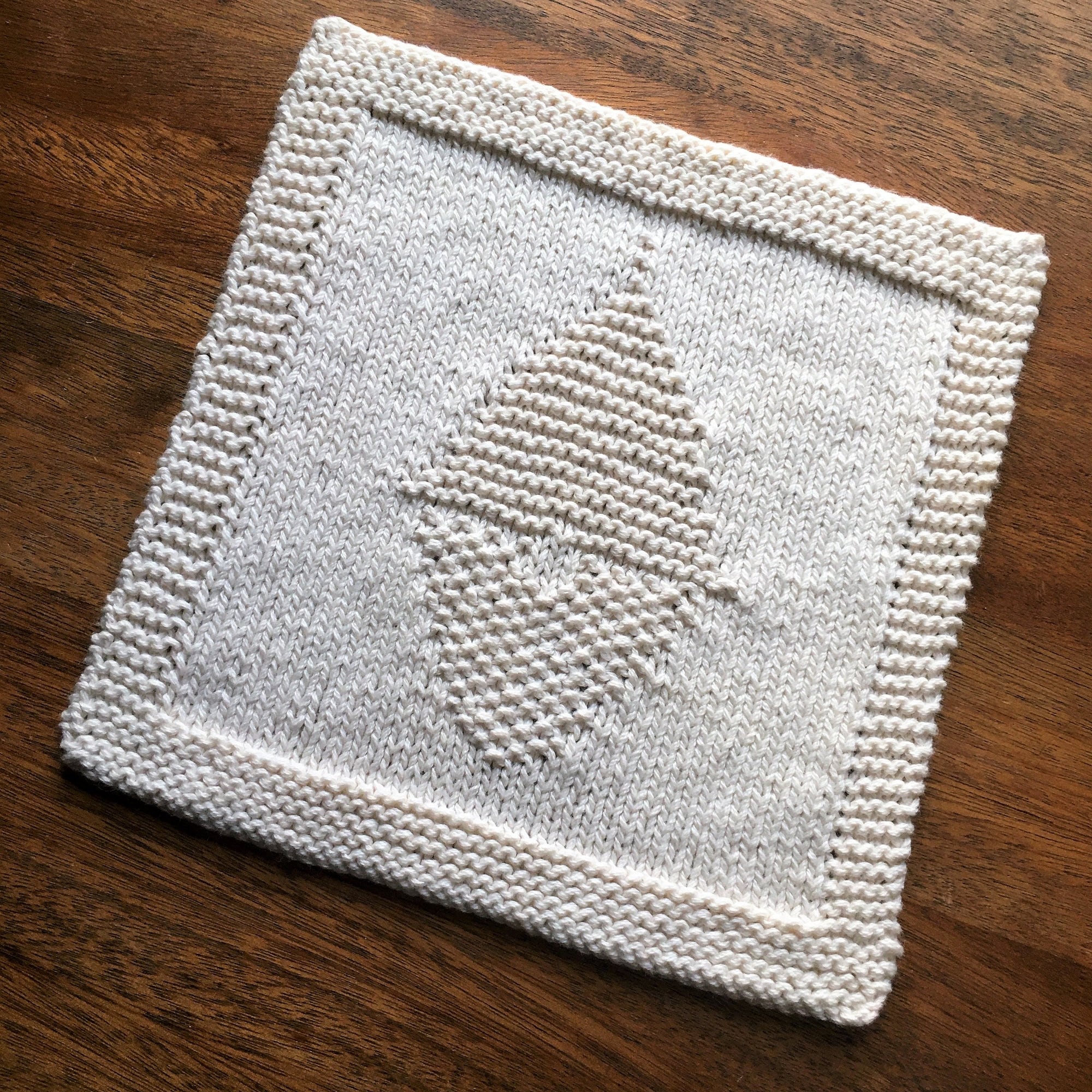 Gnome Dishcloth PDF Knitting Pattern Etsy