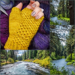 Metolius River Mitts PDF Knitting Pattern