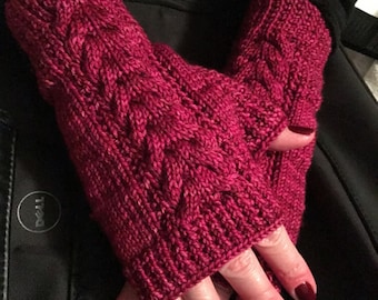 Passport Mitts PDF Knitting Pattern