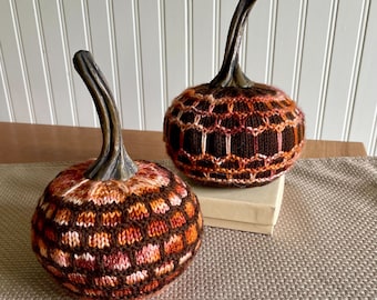 Jack-Be-Little Pumpkin PDF Knitting Pattern