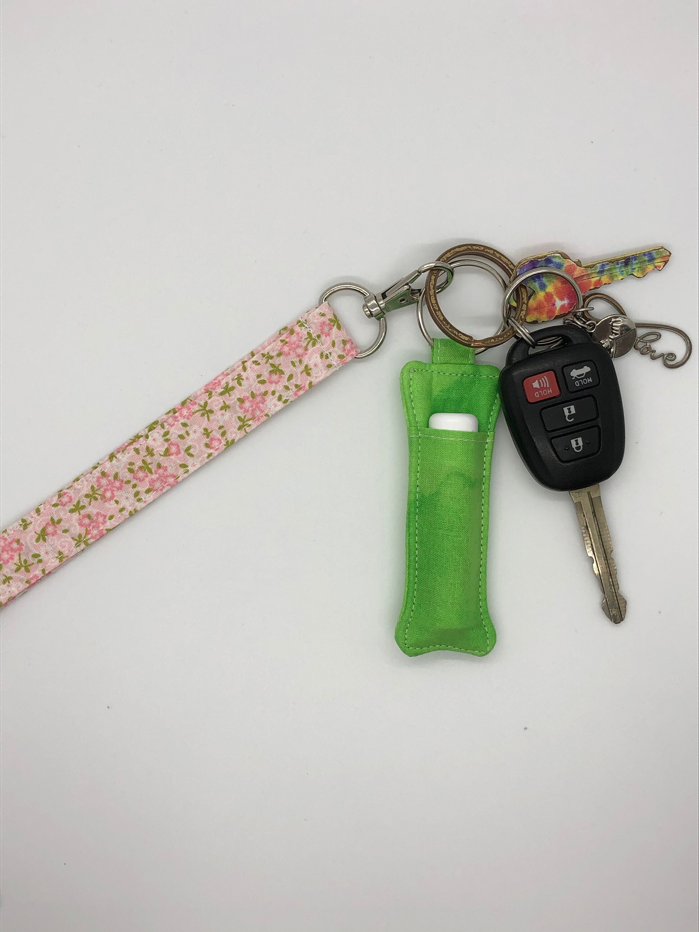 Chapstick Key Fob Lip Balm Holder Key Chain Accessory Etsy