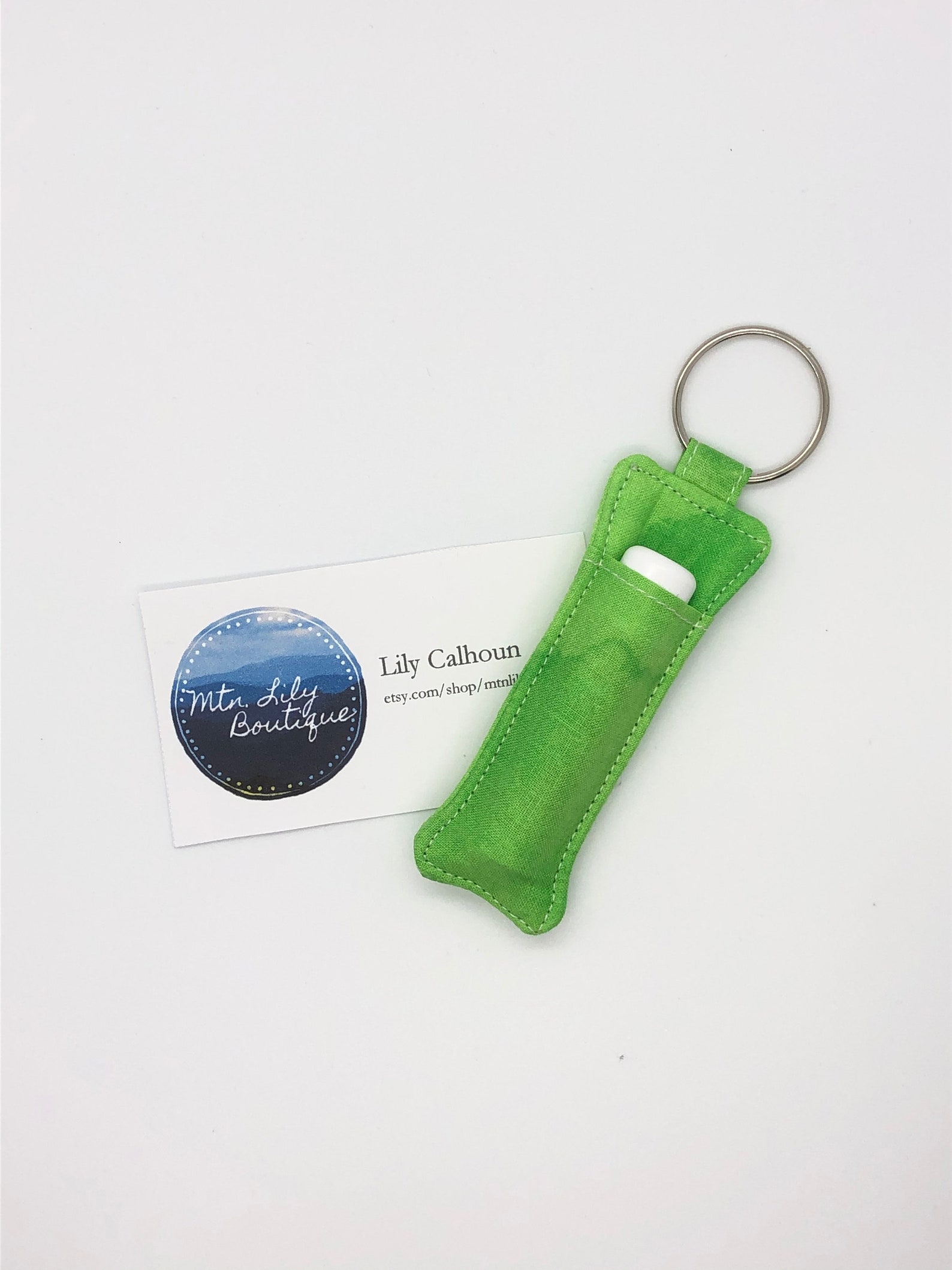 Chapstick Key Fob Lip Balm Holder Key Chain Accessory Etsy