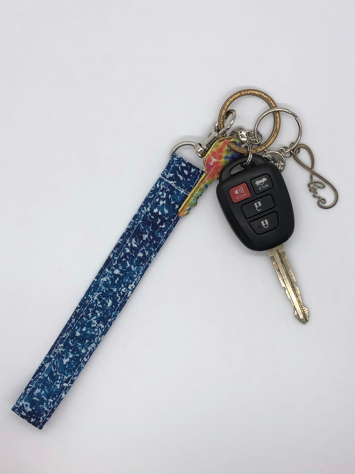 Key Chain Bracelet Key Fob Wristlet Car Keys Accessory Gift Etsy