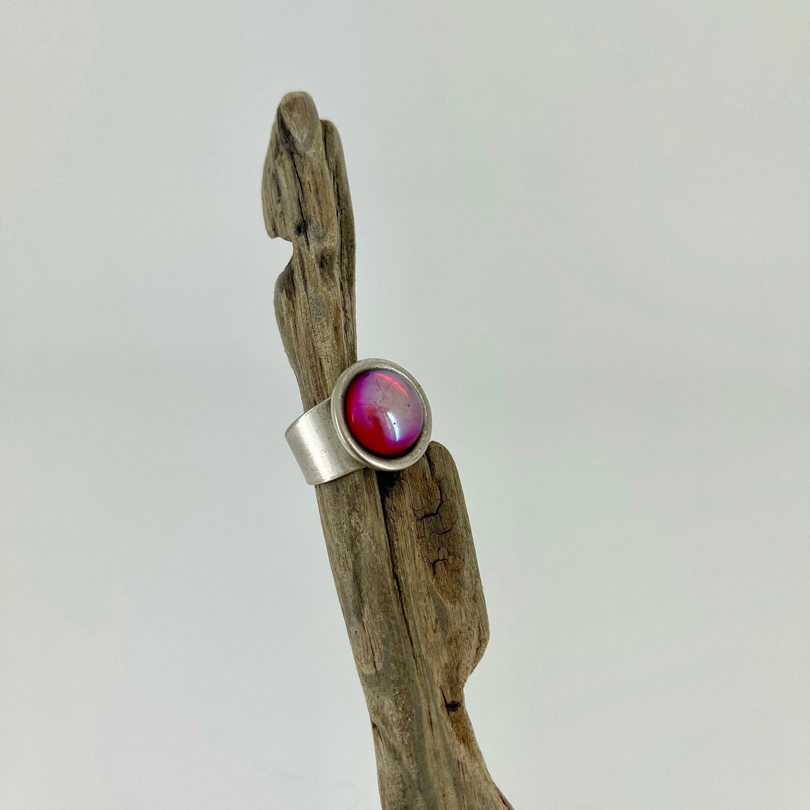 Vintage . ZIGGY ORIGINALS NYC brutalist modernist pewter ring Etsy