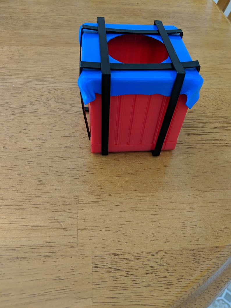 PUBG Air Drop Crate Pen holder/for-men/gift-for-sister/fairytale-gift/3D Print/3D Printed/AirDrop/Gift/Games/Meme/PUBG/Crate/Gift for Him image 5