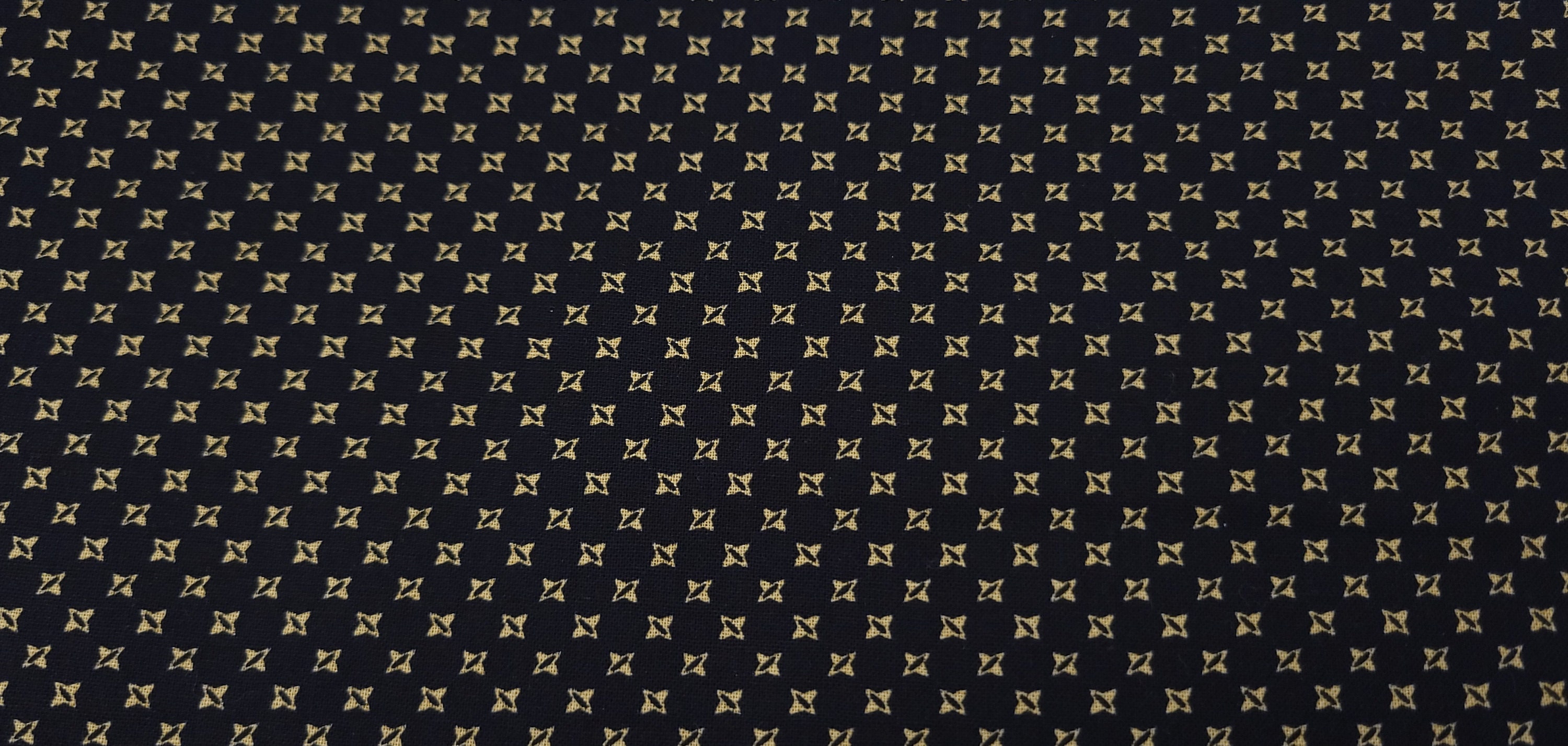 LV Mini Monogram Fabric Gold on Black – FabricViva