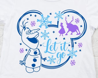 Let it Go SVG, Frozen Svg, Magical Castle Svg, Vacation Svg, Mouse Ears Svg, Dxf, Png, disneyland trip SVG, Let it go quote svg png