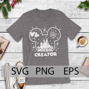 Magic Creator, Family disneyland Trip SVG, My first trip, Mickey first trip, mouse castle, mouse ears, family trip, cut files, iron on