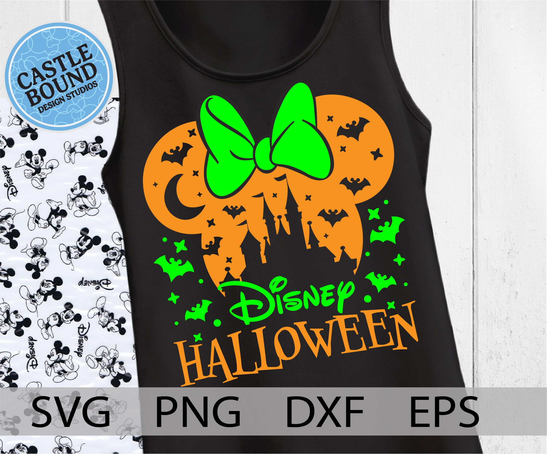 Halloween Minnie Mouse Shirt SVG Mickey Halloween Party SVG