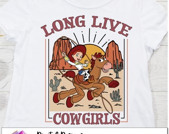 Jessie and Bullseye 300 dpi png, Long Live Cowgirl Png, Cowgirl Png, The Wild West Png, Family Vacation Png, Family Trip Png, Magic Castle