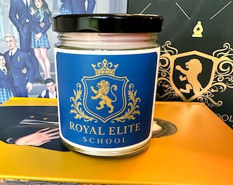 Royal Elite School | RES | Rina Kent | Dark Romance | Bookish Inspired Candle