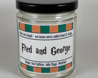 Fred and George | Twins | Inspired Candles