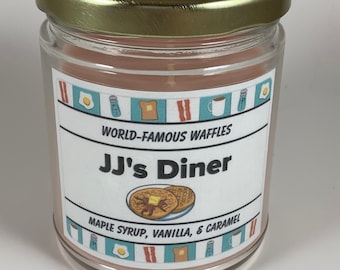 JJ's Diner | Waffles | Parks and Rec | Recreation | Inspired Candle