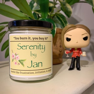 Serenity by Jan | That's What She Said | That One Night | Gift for Her | Gift for Him| James Bonfire | Inspired Candle