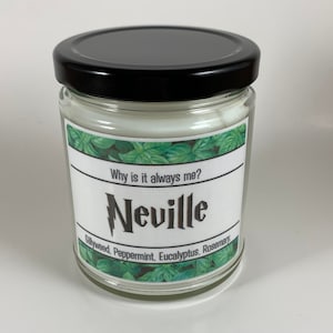 Neville | Herbology | Wizarding Inspired Candle