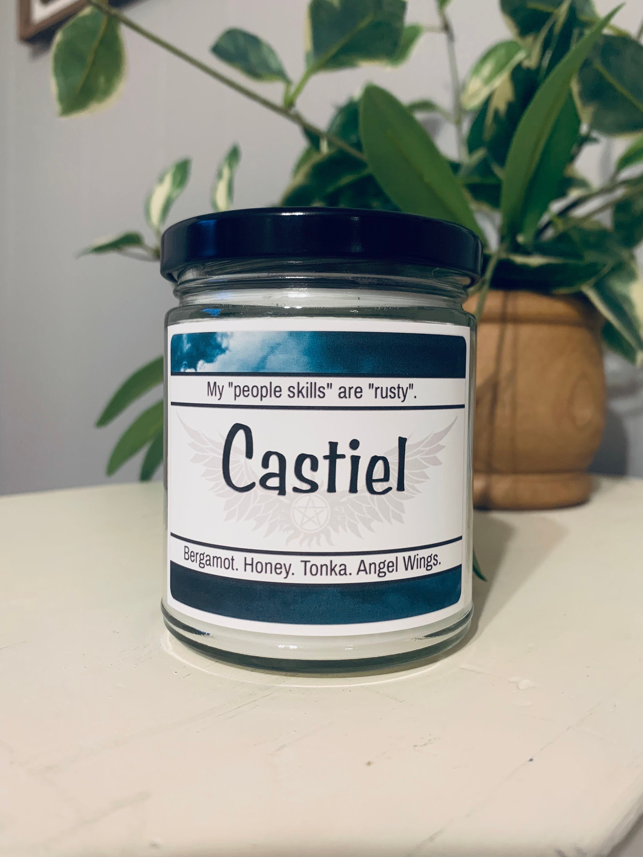 Castiel | Dean | Sam | Angel | Trenchcoat | Inspired Candle