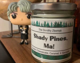 Golden Girls | Dorothy Zbornak | Shady Pines Ma | Pumpkin Cheesecake Scented | Inspired Candle