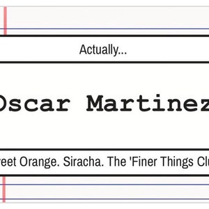 Oscar Martinez | Serenity by Jan | The Office Inspired Candle