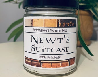 Newt's Suitcase | Magical Wizard Inspired Candle