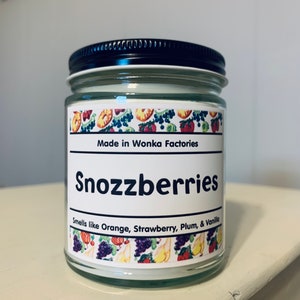 Snozzberries | Chocolate Factory Inspired Candle