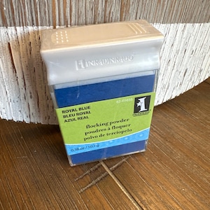 Inkadinkado craft flocking powder ROYAL BLUE